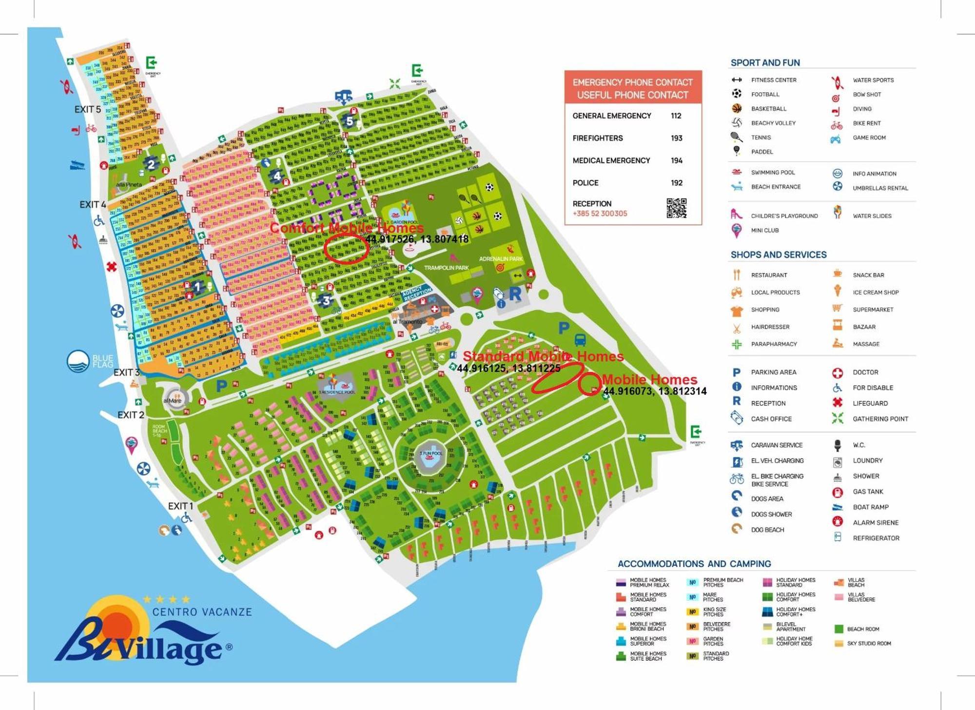 Plamar Mobile Homes Bi Village Fažana Buitenkant foto